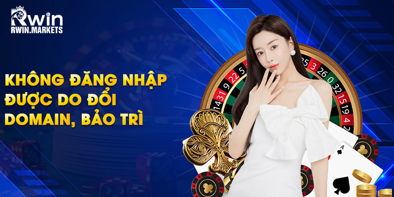 Không đăng nhập được do đổi domain, bảo trì